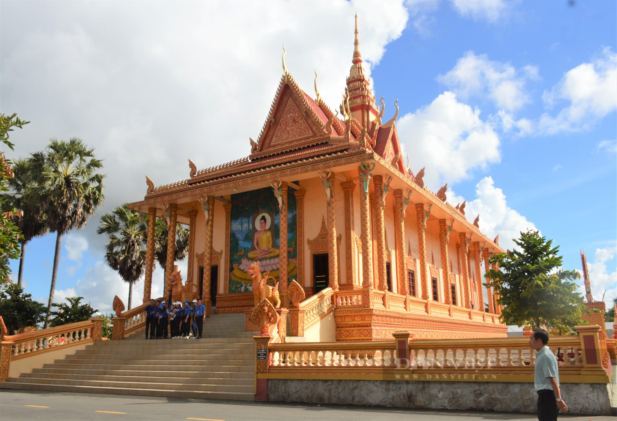 Ngôi chùa Khmer hơn 130 tuổi được công nhận điểm du lịch tiêu biểu ĐBSCL - Ảnh 4.