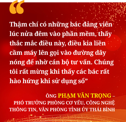 Sổ tay đảng viên điện tử - Bài 3: Chuyện về những cuộc gọi lúc nửa đêm - Ảnh 2.