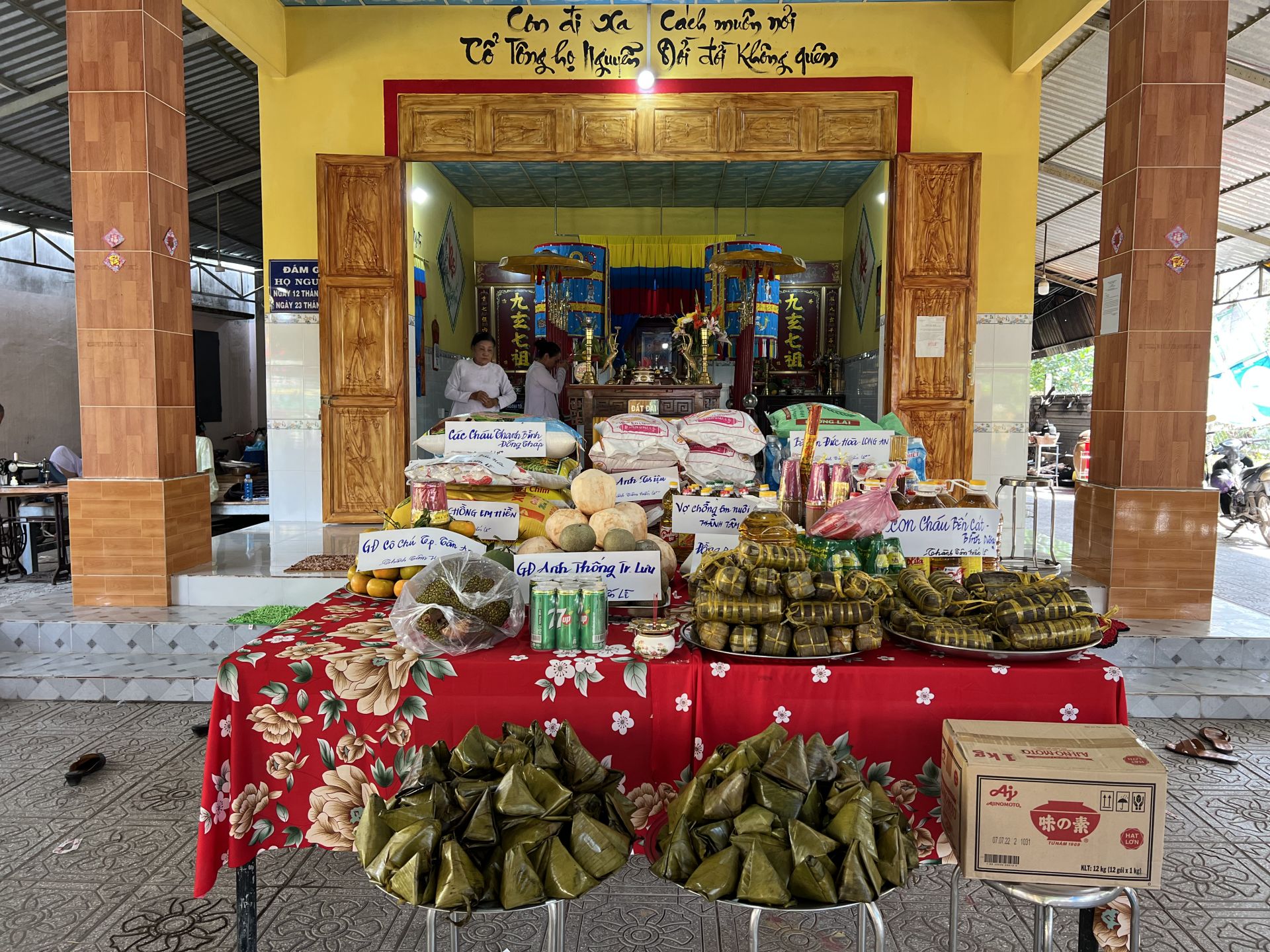 Dòng họ Nguyễn ở Hòa Thành của Tây Ninh ngày giỗ họ có tới 62 món chay - Ảnh 3.