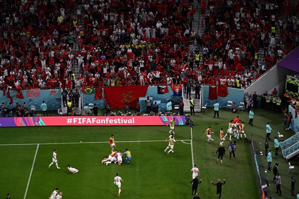 Chùm ảnh: Những pha ăn mừng bàn thắng ấn tượng nhất tại World Cup 2022 - Ảnh 12.