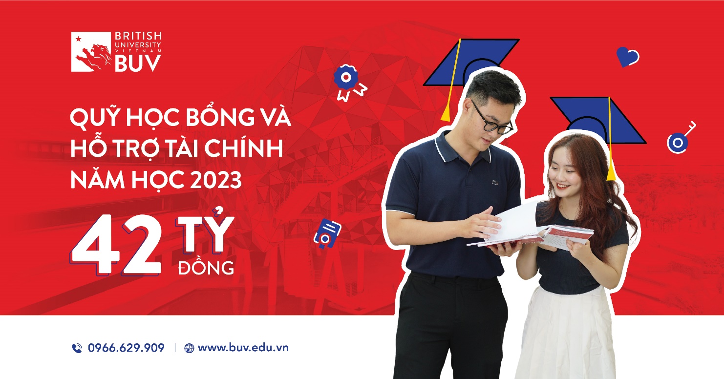 Quỹ học bổng BUV năm 2023 tiếp tục hành trình thắp sáng ước mơ học tập - Ảnh 1.