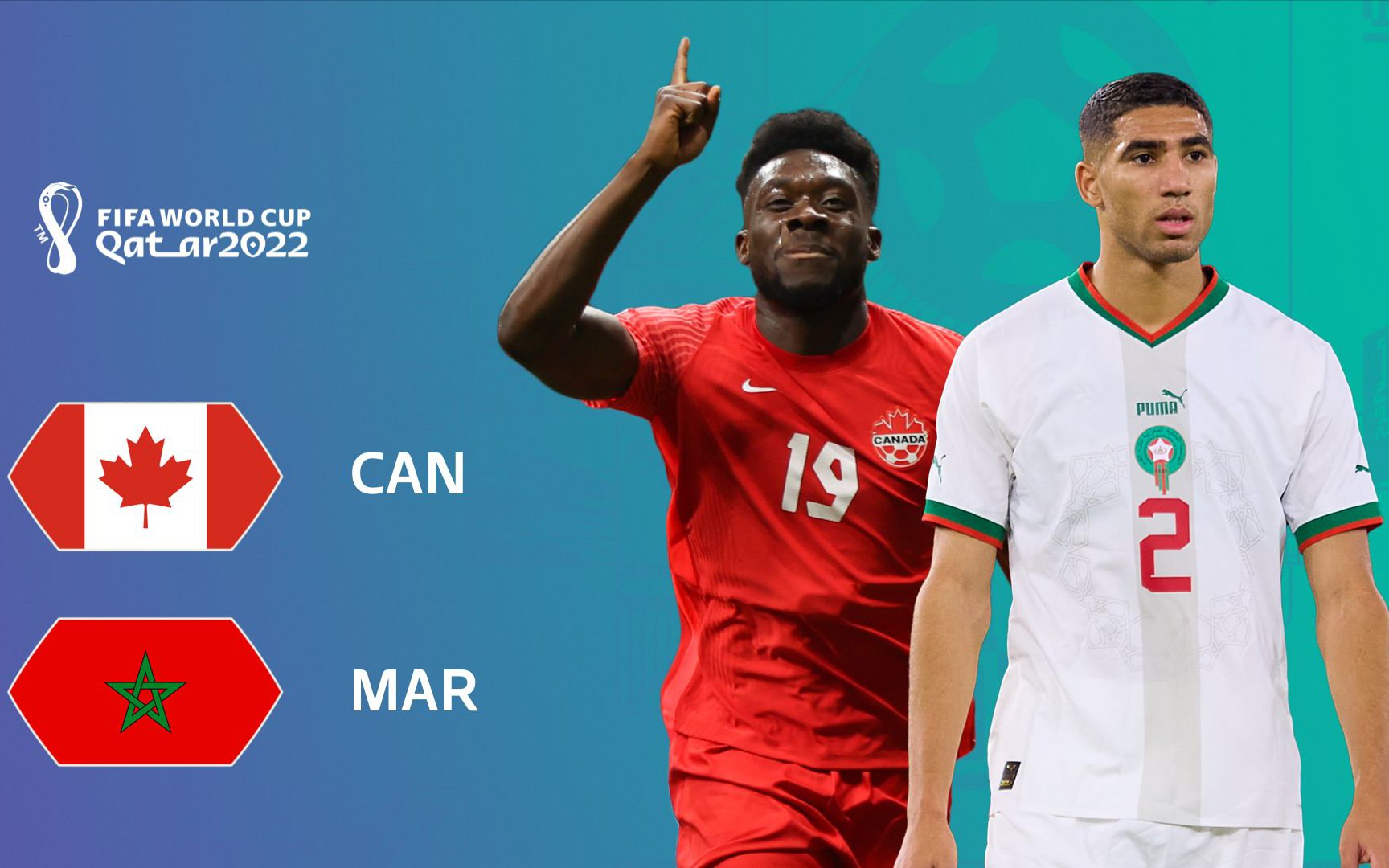 Canada vs Maroc (22h ngày 1/12): Thêm niềm vui cho châu Phi?
