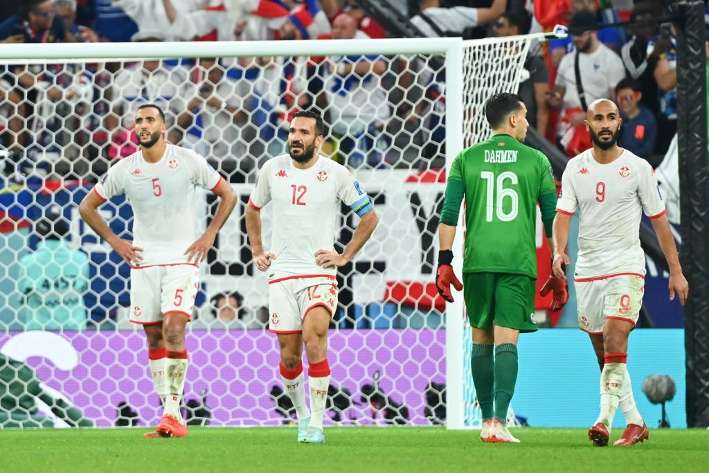 Chùm ảnh: Người Tunisia chết lặng, Australia vui như mở hội sau khi giành vé dự vòng 1/8 World Cup 2022 - Ảnh 3.
