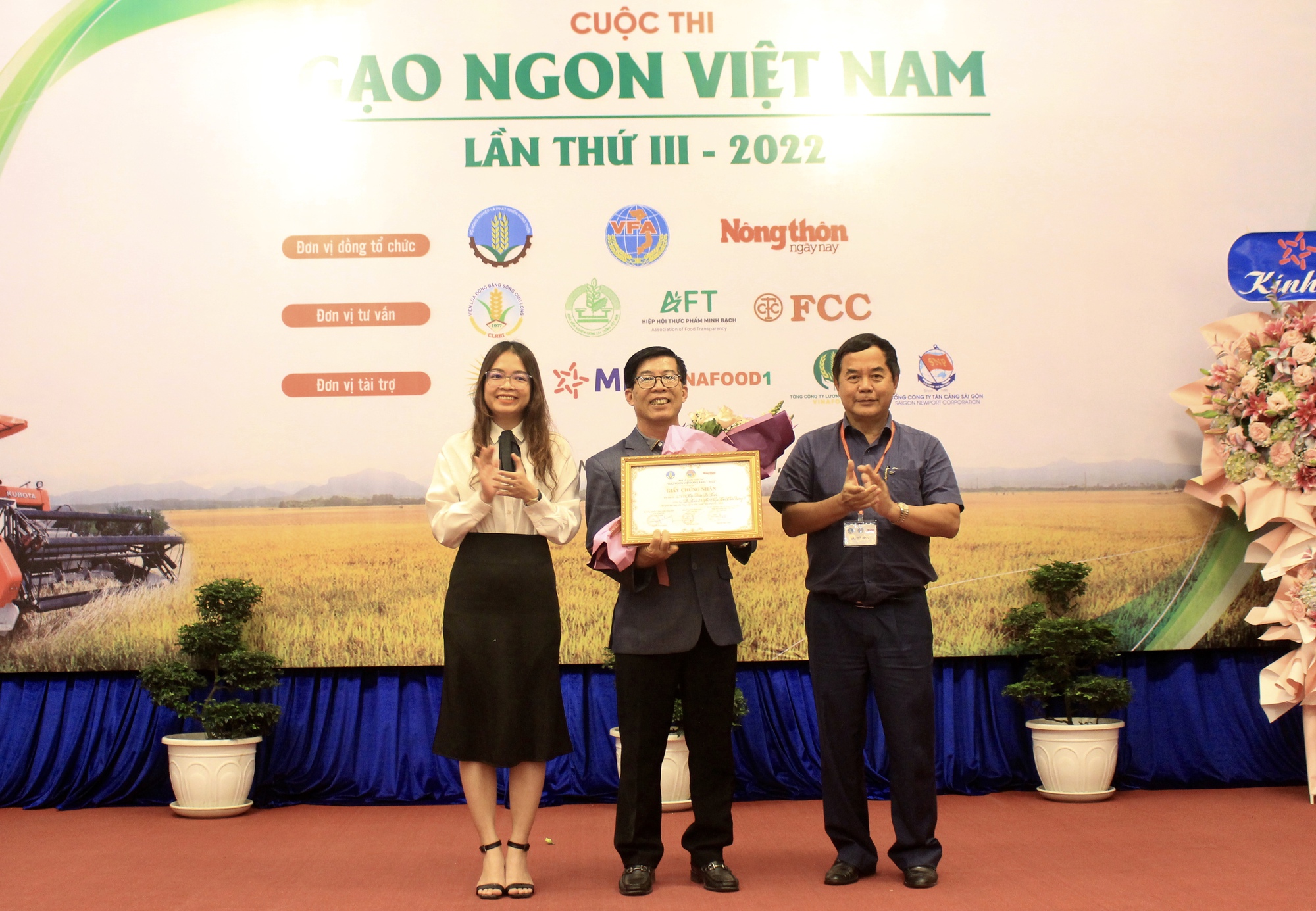 Gạo TBR39 giành giải Nhất cuộc thi Gạo ngon Việt Nam 2022 - Ảnh 3.