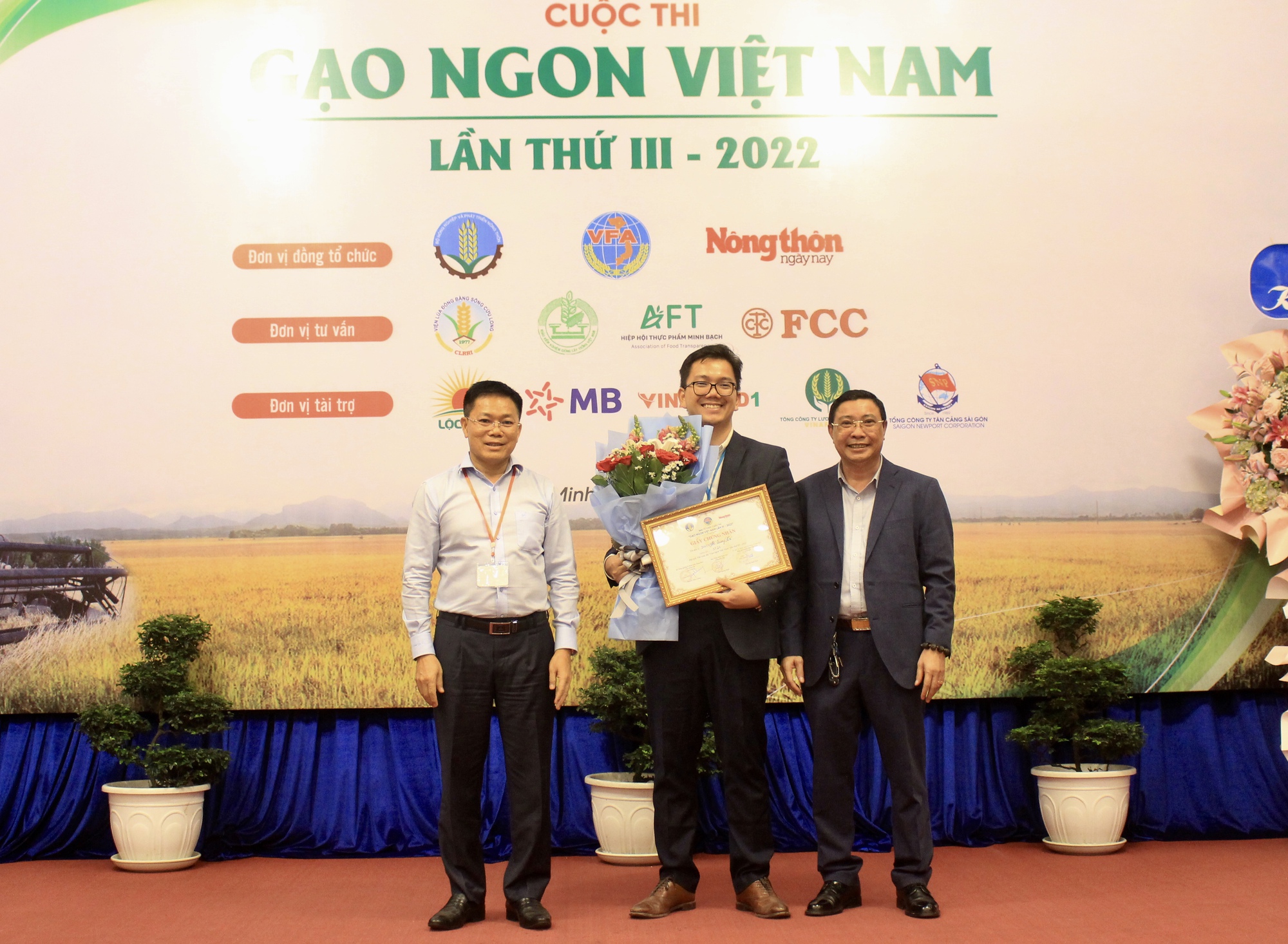Gạo TBR39 giành giải Nhất cuộc thi Gạo ngon Việt Nam 2022 - Ảnh 2.