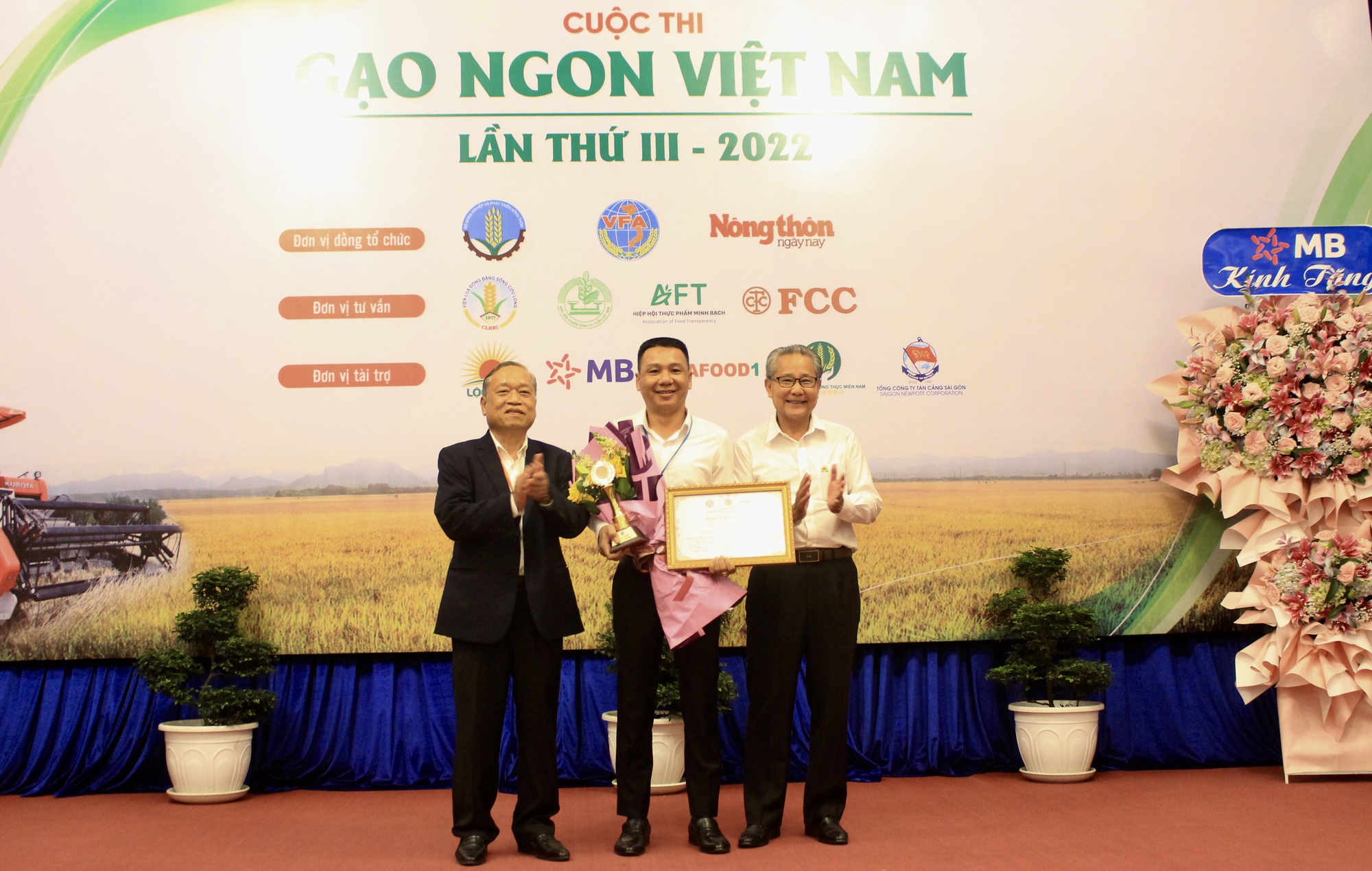 Gạo TBR39 giành giải Nhất cuộc thi Gạo ngon Việt Nam 2022 - Ảnh 1.