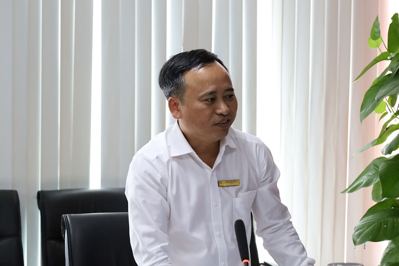 Hội đồng thành viên EVNCPC làm việc tại PC Đắk Lắk - Ảnh 2.