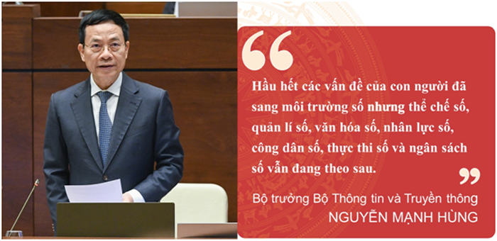 Những thông điệp sâu sắc của Bộ trưởng Bộ TT&TT Nguyễn Mạnh Hùng - Ảnh 1.