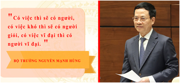 Những thông điệp sâu sắc của Bộ trưởng Bộ TT&TT Nguyễn Mạnh Hùng - Ảnh 2.