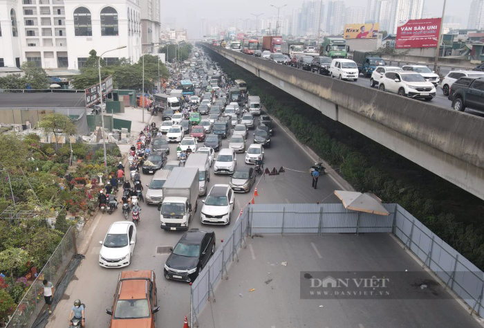Dự án xử lý nước thải Yên Xá gây ùn tắc đường Nguyễn Xiển, Sở GTVT Hà Nội nói gì? - Ảnh 2. Dự án xử lý nước thải Yên Xá gây ùn tắc đường Nguyễn Xiển, Sở GTVT Hà Nội nói gì? - Ảnh 2.