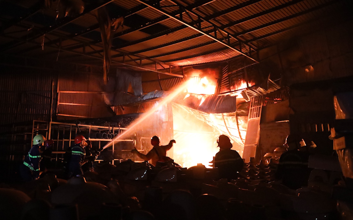 Sơn La: Cháy lớn trong đêm, thiệt hại hàng tỷ đồng