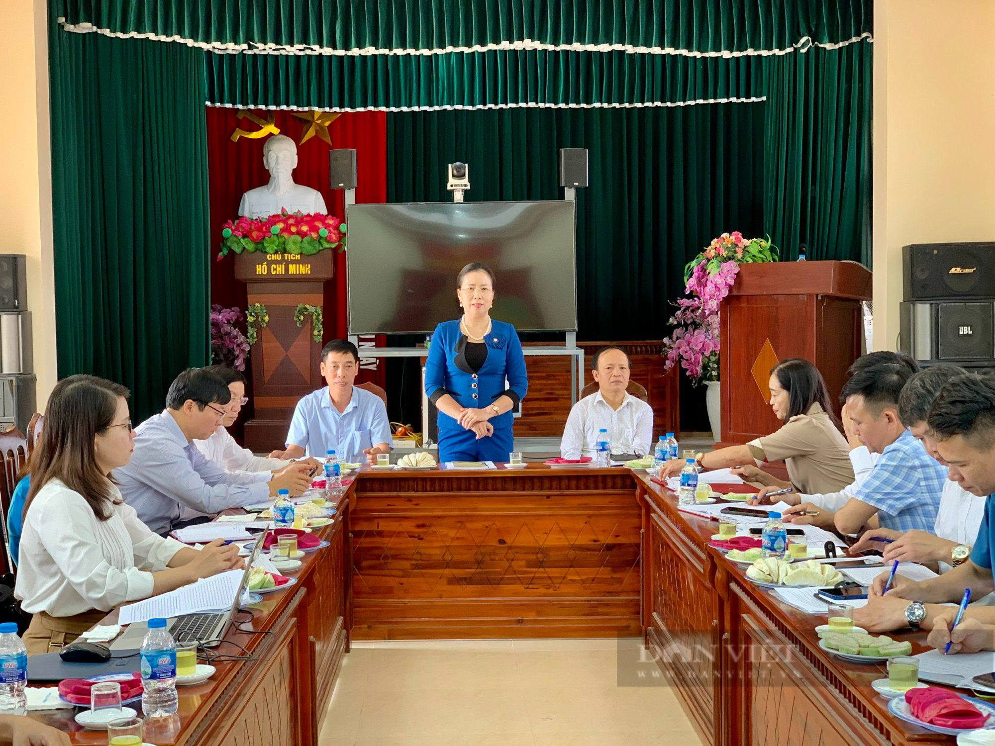 Phó Chủ tịchTƯ Hội NDVN Bùi Thị Thơm và đoàn công tác kiểm tra công tác Hội và phong trào nông dân ở Hà Nam- Ảnh 7.