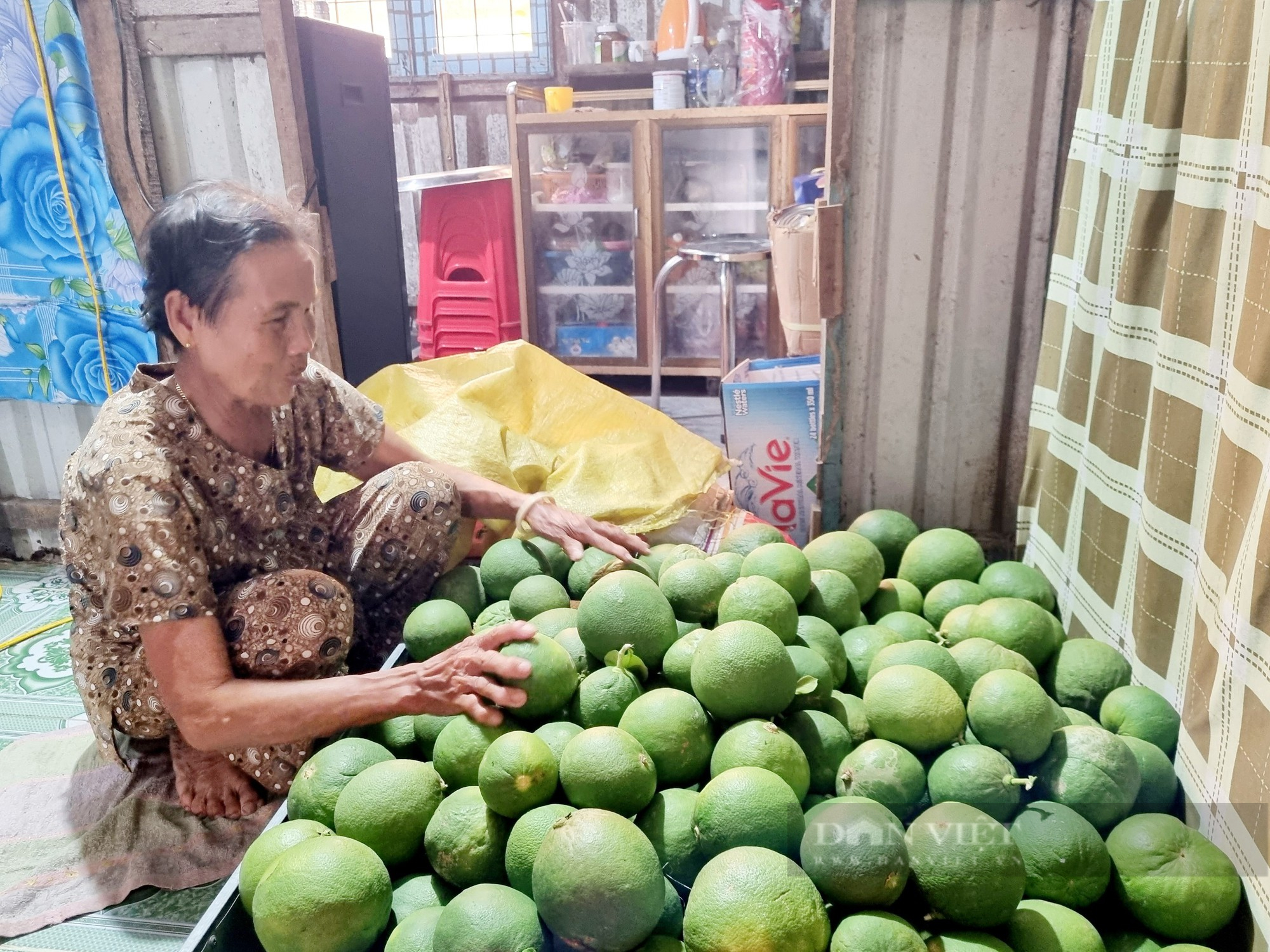 Tiếc quả bưởi non nhà vườn tuyển bỏ, một công chức ở Hậu Giang đem sấy khô đóng gói không kịp bán - Ảnh 6.