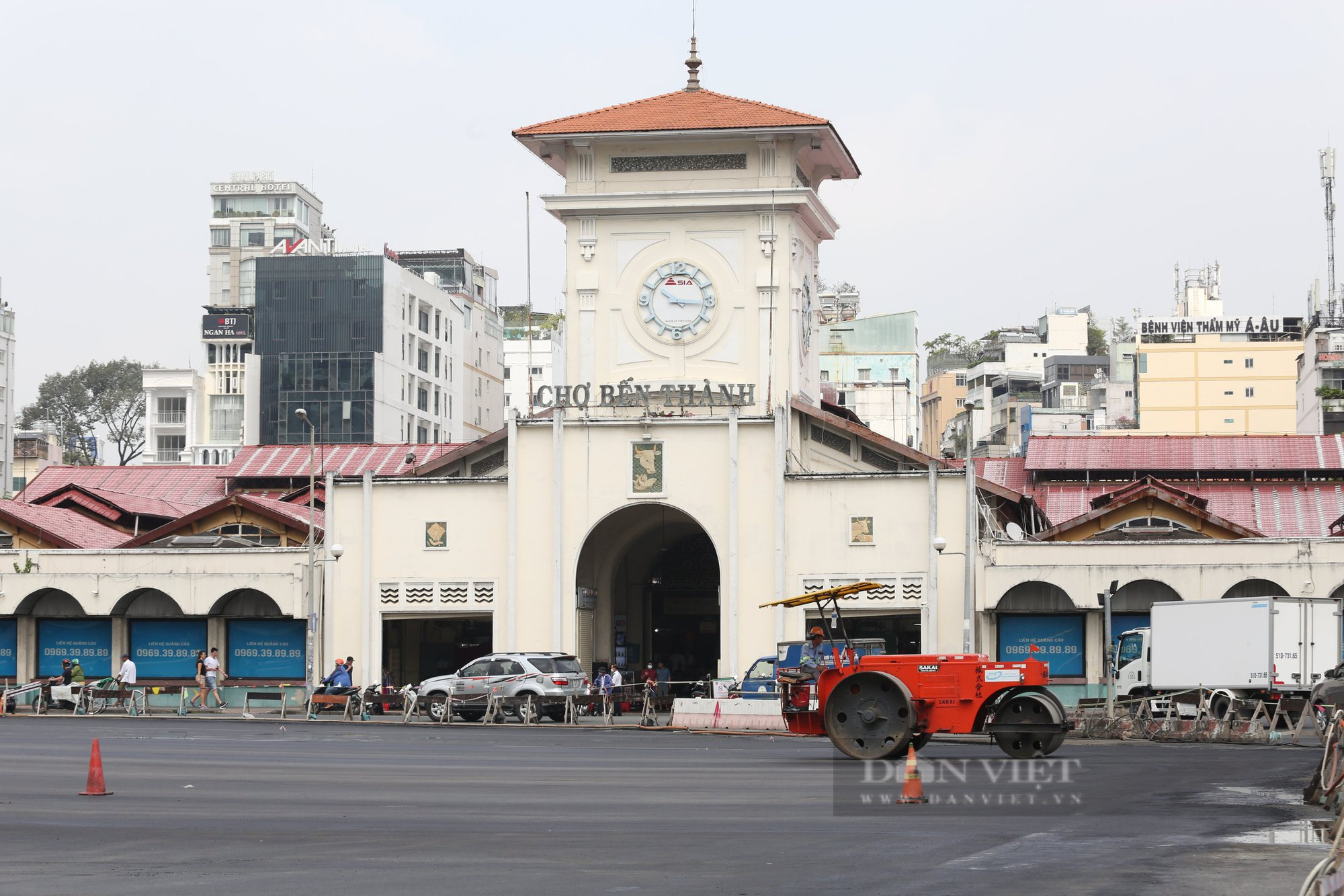 Chuẩn bị trả mặt bằng phía trước chợ Bến Thành: Giảm ùn tắc giao thông xung quanh mặt đường Lê Lợi - Ảnh 6.