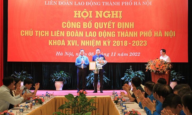 Chân dung tân Chủ tịch Liên đoàn Lao động Hà Nội Phạm Quang Thanh - Ảnh 1.