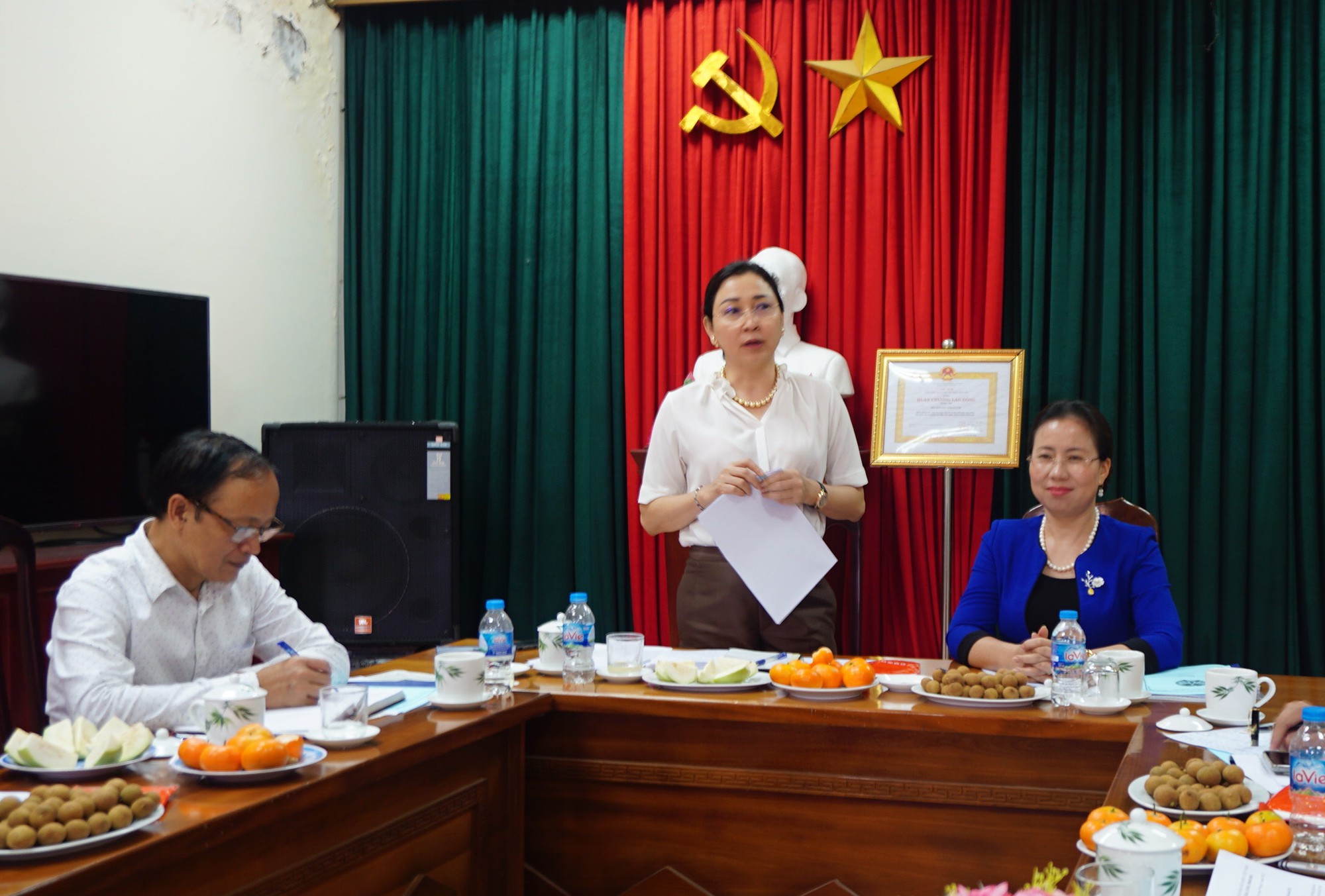 Phó Chủ tịch Hội NDVN Bùi Thị Thơm: Nông dân Hà Nam hướng tới làm nông chuyên nghiệp, xây dựng thương hiệu nông sản - Ảnh 2.
