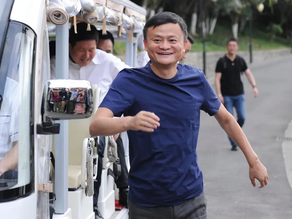 Jack Ma, người sáng lập Tập đoàn Alibaba, được cho là đang sống ở Tokyo. Ảnh: @Zhang Yazi/Dịch vụ Tin tức Trung Quốc/ Getty.