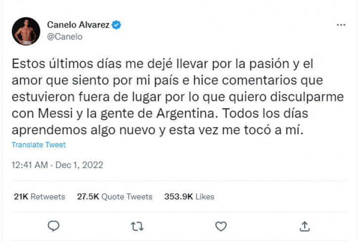 Võ sĩ Mexico đăng đàn xin lỗi vì đòi… tẩn Messi - Ảnh 1.
