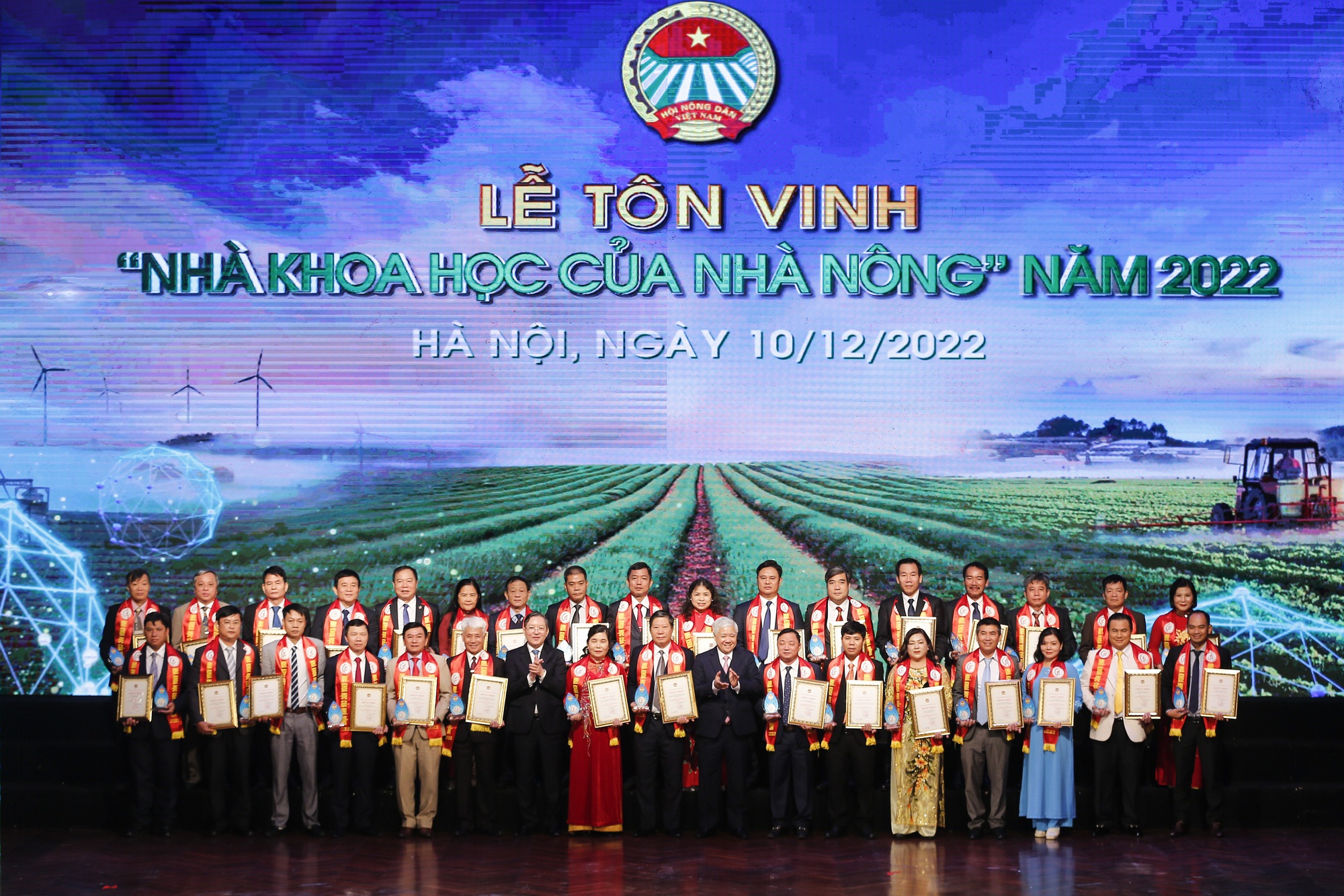 Hội Nông dân Việt Nam tôn vinh 62 Nhà khoa học của nhà nông năm 2022 - Ảnh 2.