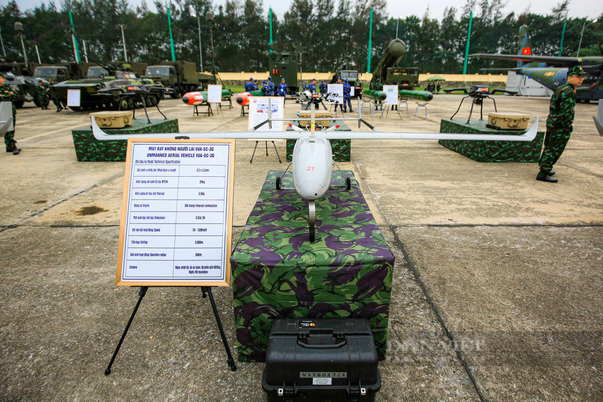Cận cảnh dàn vũ khí, khí tài quân sự tại Triển lãm Quốc phòng quốc tế 2022 - Ảnh 9.