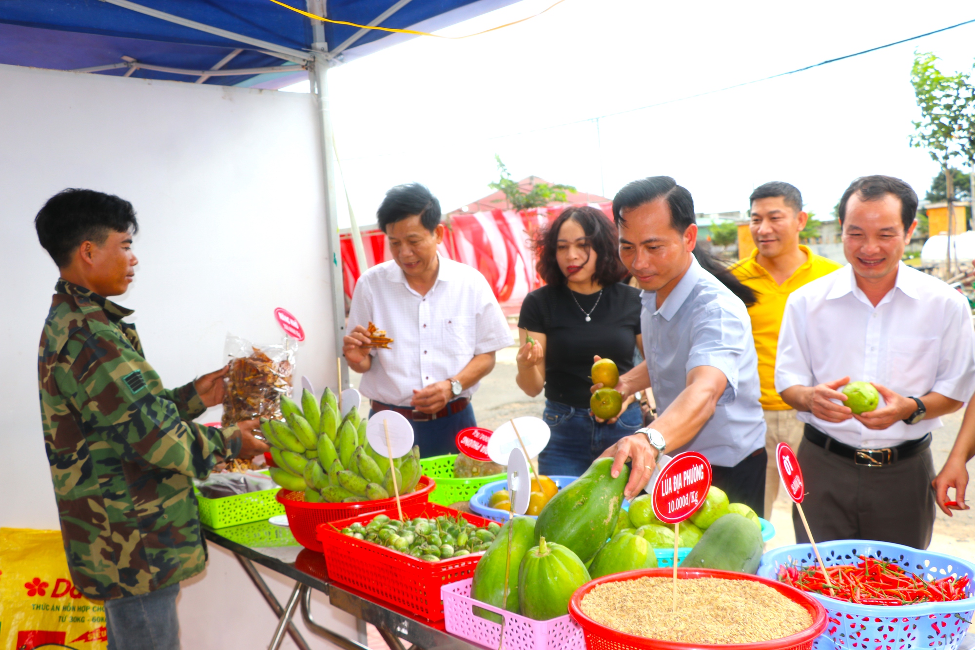 Hội Nông dân tỉnh Gia Lai tổ chức phiên chợ nông sản vùng đồng bào dân tộc thiểu số - Ảnh 2.