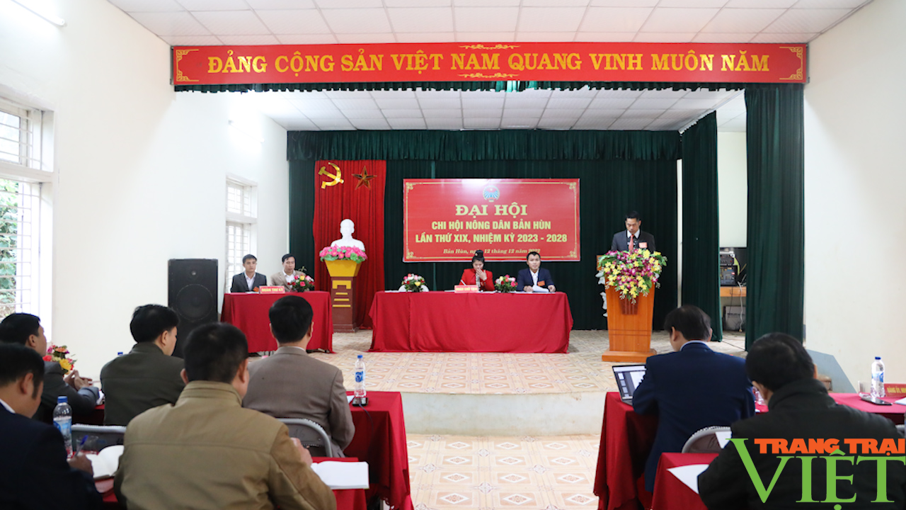 Bản vùng cao xây dựng Chi hội Nông dân vững mạnh