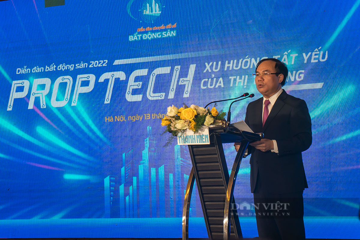 Thứ trưởng Nguyễn Văn Sinh: Chuyển đổi số Bất động sản, thuận lợi cho doanh nghiệp, lợi ích cho người dân - Ảnh 1.