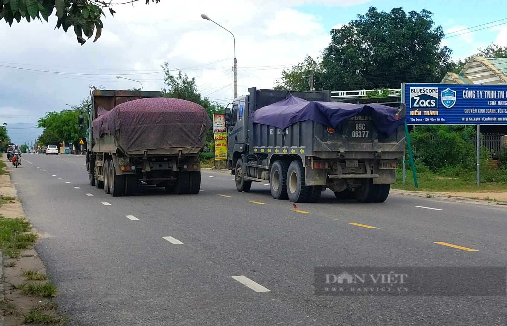 Khiếp sợ những “hung thần” xe ben chở khoáng sản tung hoành trên Quốc lộ 27 ở Ninh Thuận - Ảnh 3.