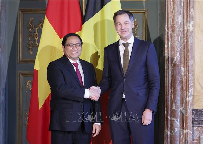 Thủ tướng Phạm Minh Chính khuyến khích các doanh nghiệp Bỉ đầu tư vào Việt Nam - Ảnh 1.