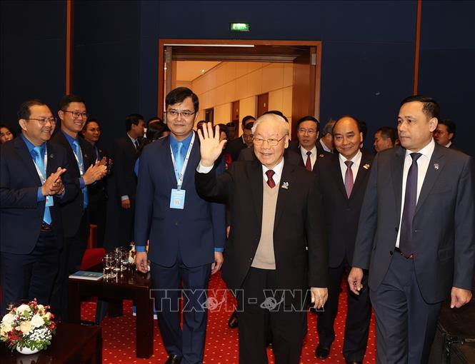Tổng Bí thư Nguyễn Phú Trọng dự Lễ khai mạc Đại hội Đoàn toàn quốc lần thứ XII - Ảnh 4.