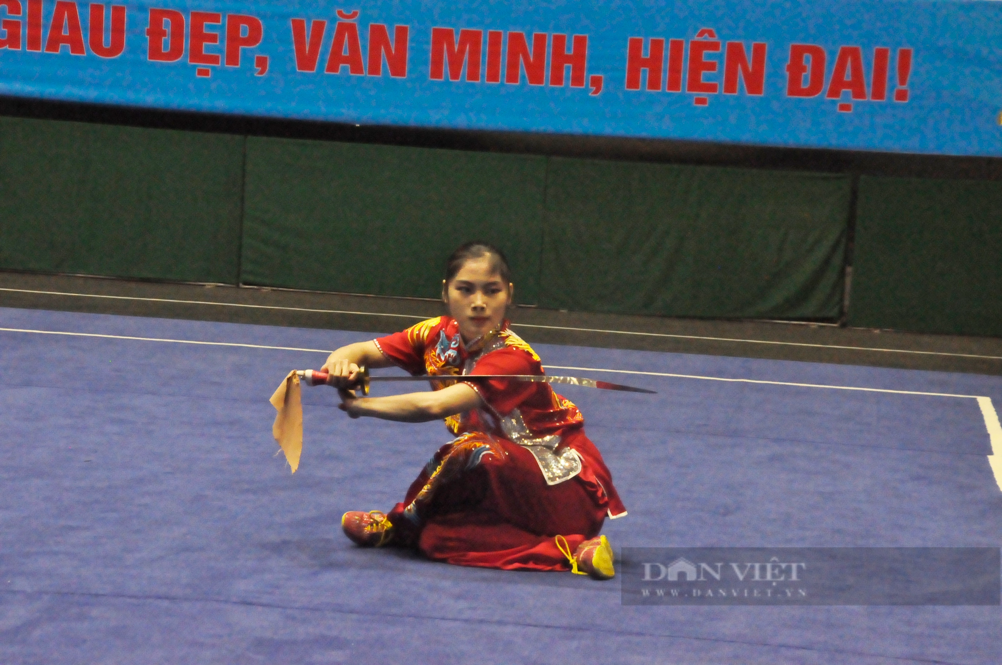 Bóng hồng Wushu Việt Nam Dương Thúy Vi tỏa sáng trên sàn đấu Đại hội Thể thao - Ảnh 6.