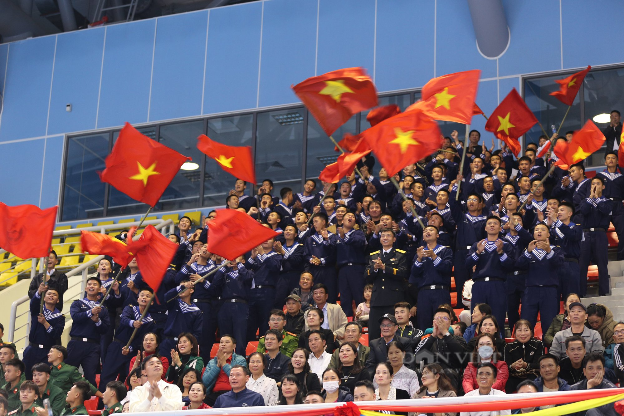 Trận chung kết bóng chuyền nữ duyên nợ giữa Long An và Quân đội tại Đại hội Thể thao toàn quốc  - Ảnh 6.