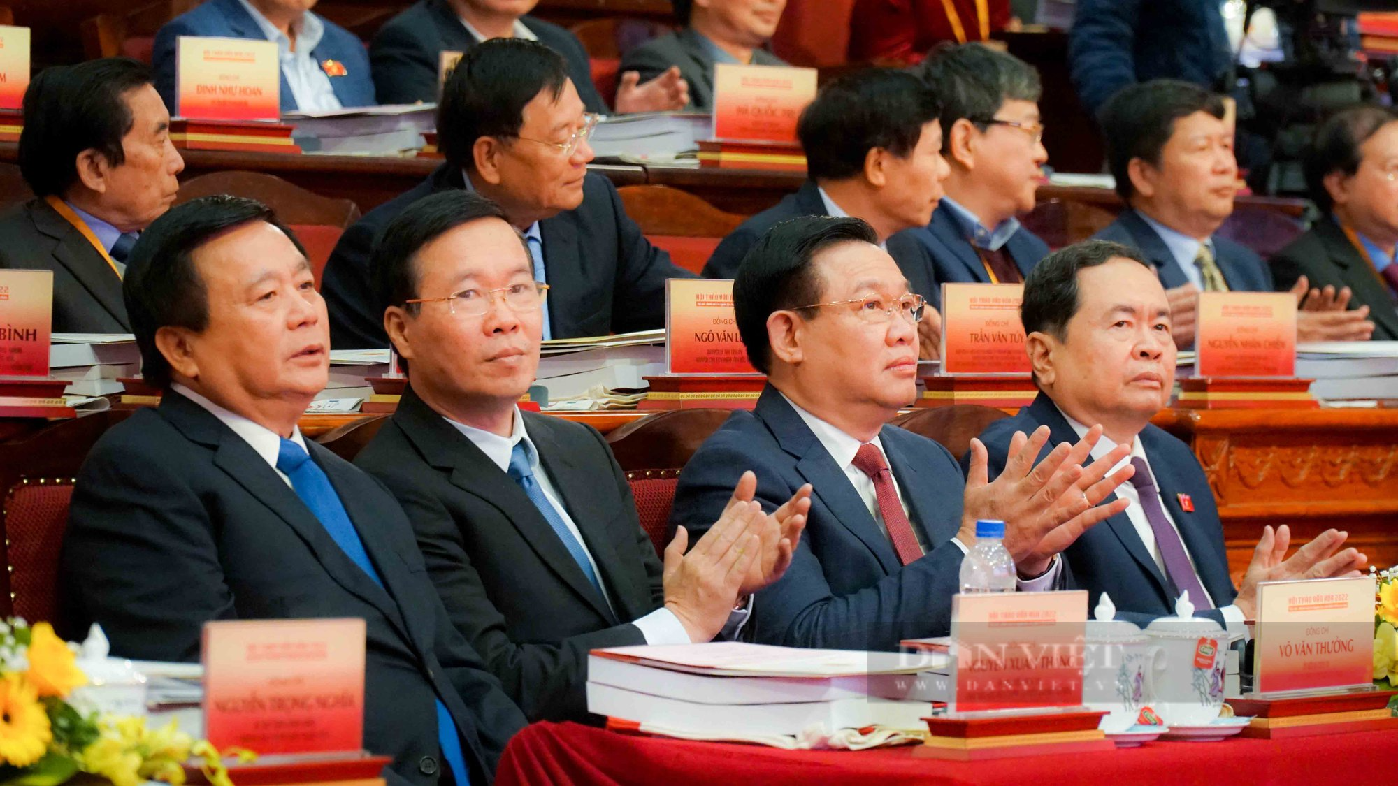 Chủ tịch Quốc hội Vương Đình Huệ chủ trì Hội thảo Văn hoá 2022  - Ảnh 4.