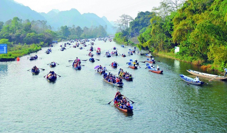 Tập huấn ứng xử văn minh du lịch trước Lễ hội chùa Hương 2023 - Ảnh 2.