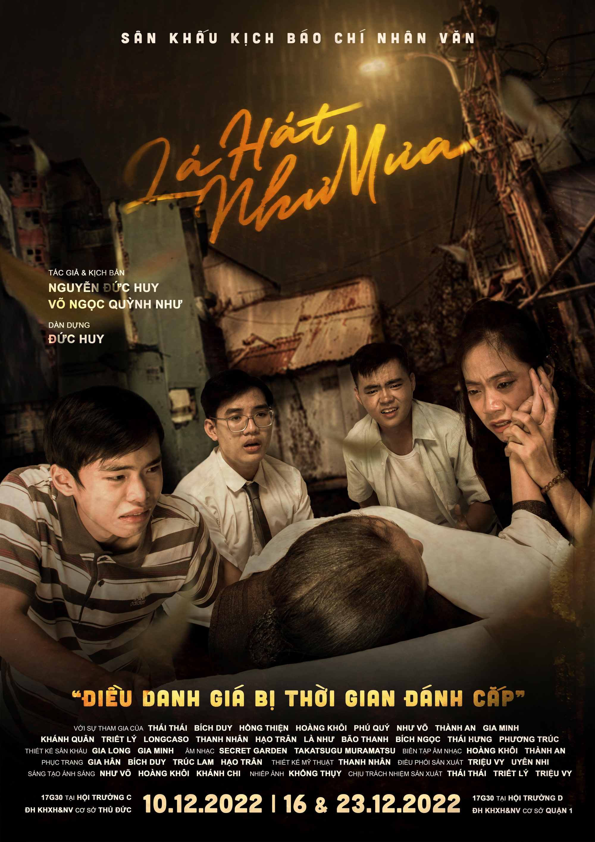 Sinh viên báo chí làm kịch chuyên nghiệp, lấy cảm hứng từ tình người Sài Gòn xưa - Ảnh 1.