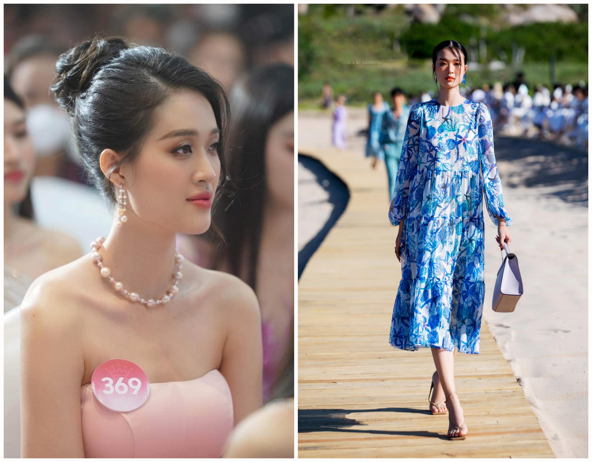 Cô gái cao nhất Hoa hậu Việt Nam vào top 3 thời trang - Ảnh 3.