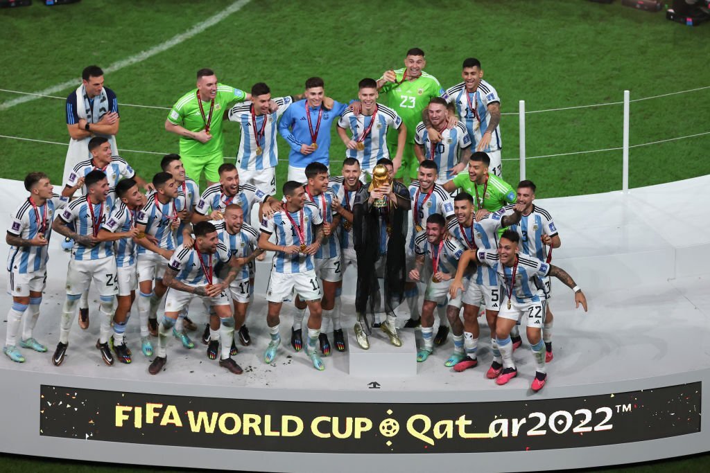 Chùm ảnh: Argentina đăng quang ngôi vô địch World Cup 2022 - Ảnh 9.