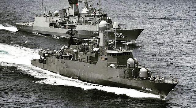 Tàu hộ vệ tên lửa của hải quân Thái Lan bị sóng đánh chìm - Ảnh 10.