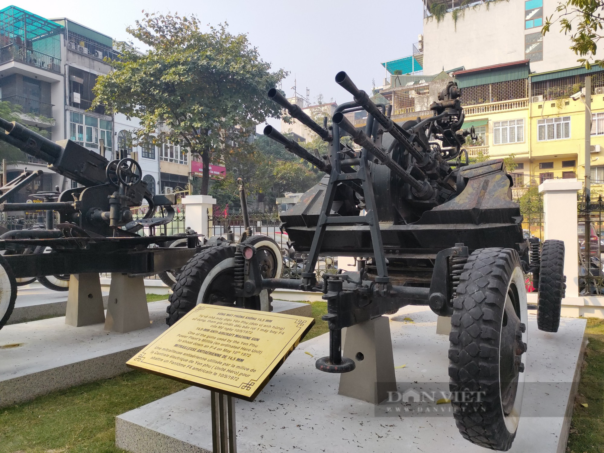 Cận cảnh dàn pháo cao xạ, súng máy bảo vệ Hà Nội năm 1972 - Ảnh 8.