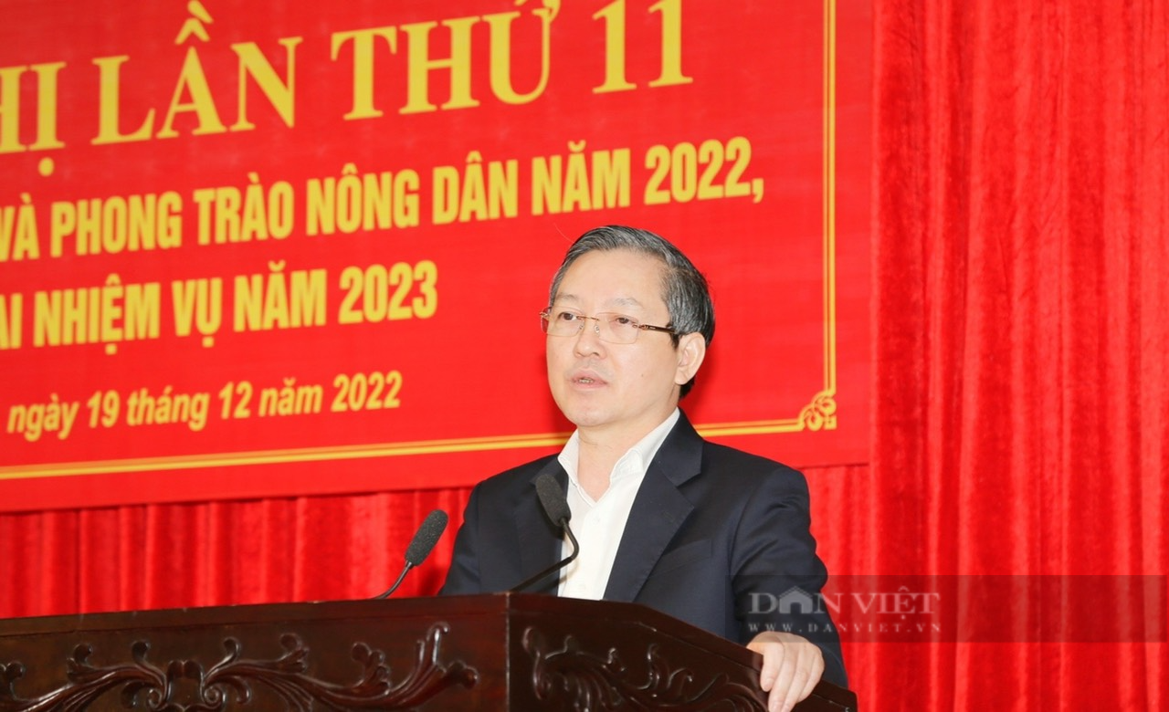 Chủ tịch Hội NDVN Lương Quốc Đoàn dự hội nghị tổng kết công tác Hội và phong trào ND tỉnh Thanh Hóa- Ảnh 1.
