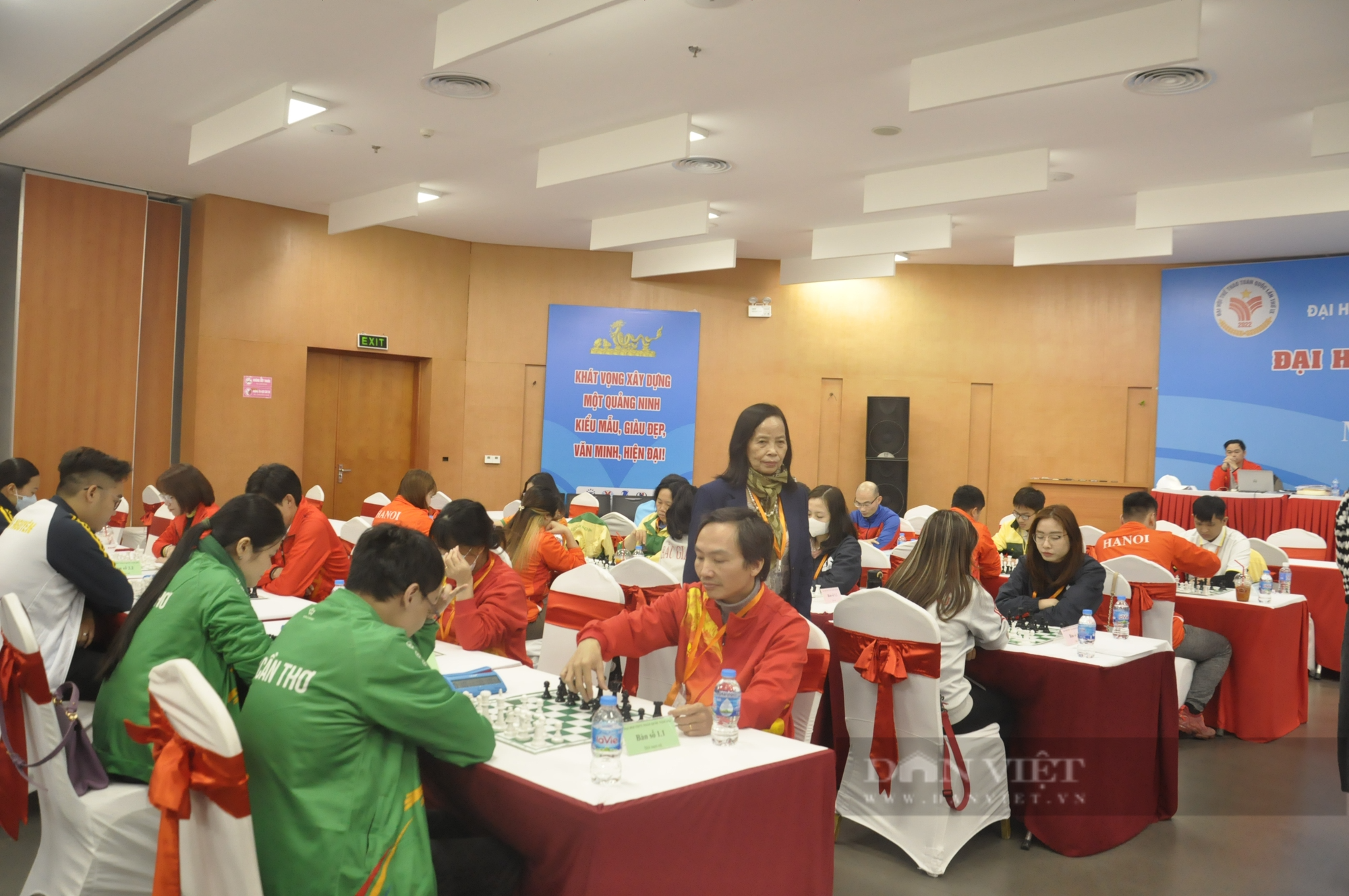 Khép lại cuộc tranh tài giữa các kỳ thủ cờ vua tại Đại hội thể thao toàn quốc - Ảnh 1.