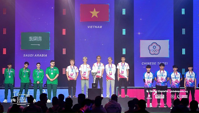 Việt Nam vô địch giải đấu thể thao điện tử Toàn cầu - GEG 2022 - Ảnh 1.