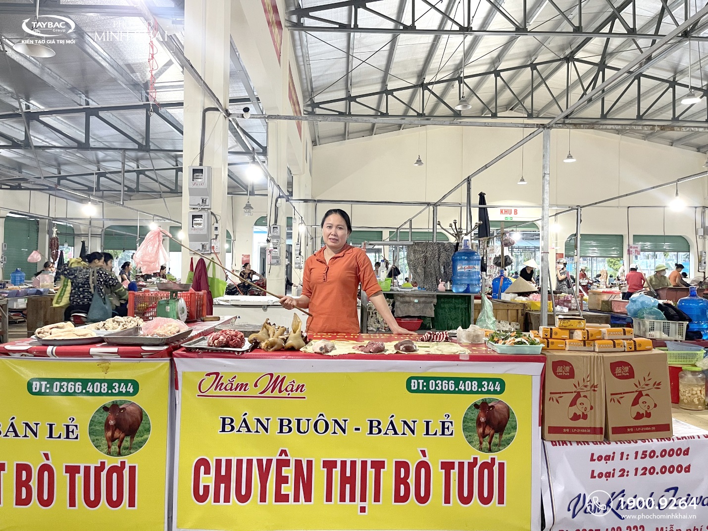 Bắc Kạn: Niềm vui của tiểu thương khi được kinh doanh ở chợ Minh Khai mới - Ảnh 2.