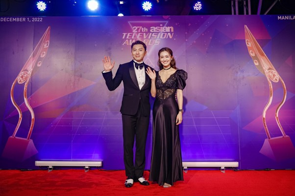 Trấn Thành, Lê Giang cùng Wren Evans xuất hiện nổi bật trên thảm đỏ Asian TV Awards - Ảnh 6.