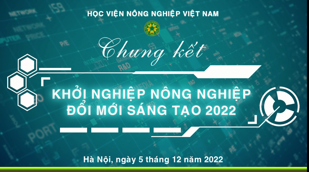 Học viện Nông nghiệp Việt Nam sắp tổ chức vòng chung kết cuộc thi khởi nghiệp nông nghiệp, có 9 dự án xuất sắc - Ảnh 1.