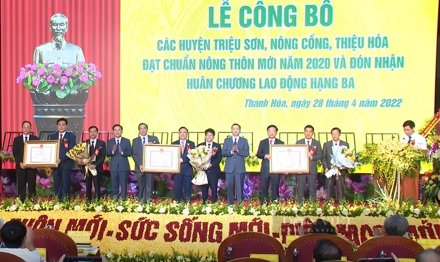 Thiệu Hóa huy động nguồn lực trong xây dựng nông thôn mới - đô thị văn minh và xây dựng NTM nâng cao - Ảnh 3.