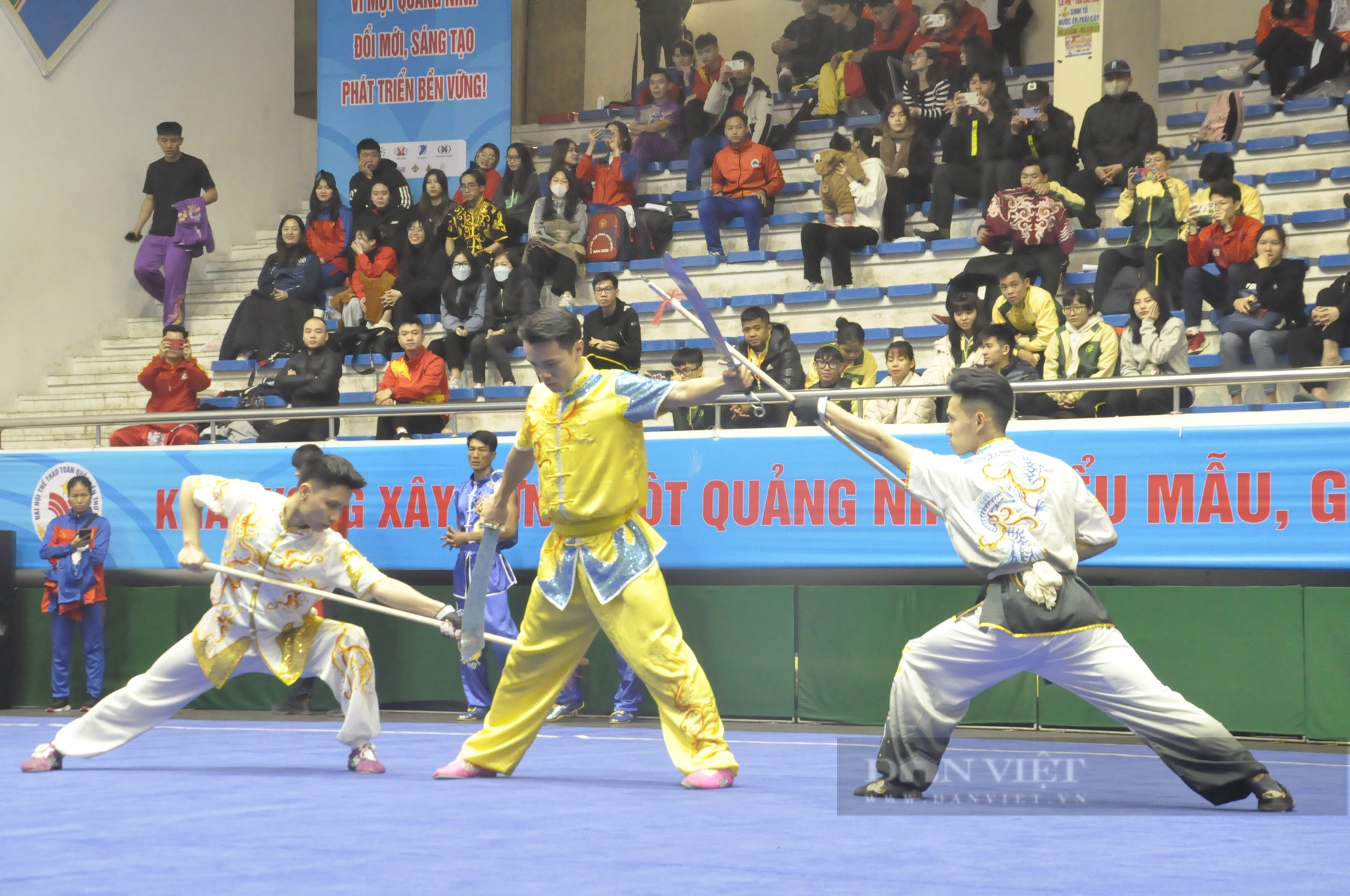 Wushu Hà Nội giữ vững ngôi vị số 1 tại Đại hội Thể thao toàn quốc - Ảnh 2.