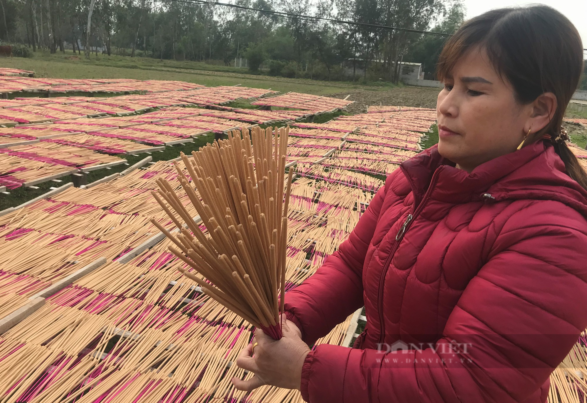 Làng nghề làm hương thẻ Tây Lân nức tiếng xứ Nghệ chạy hết công suất để kịp vụ Tết - Ảnh 11.