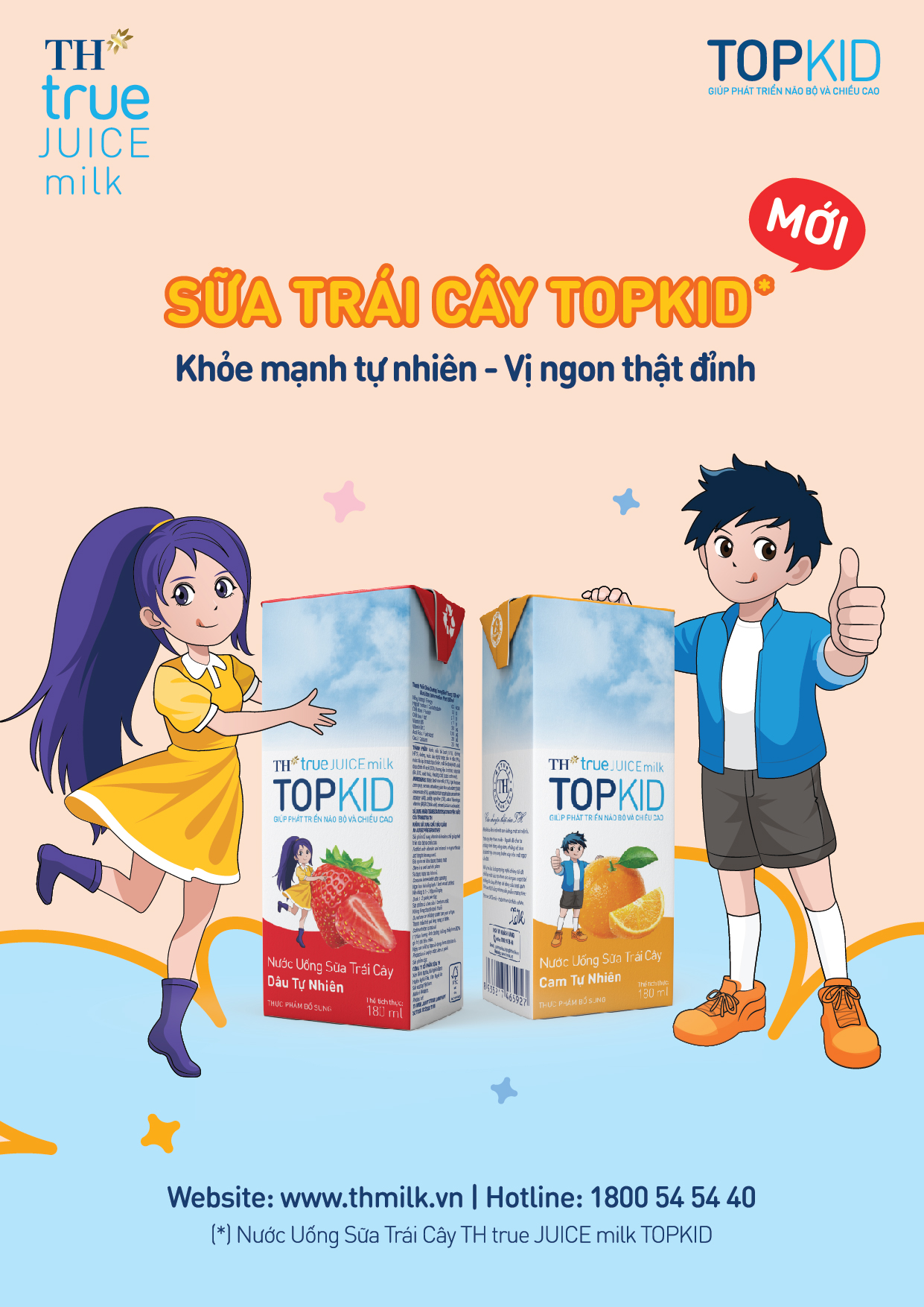 Khỏe mạnh tự nhiên - vị ngon thật đỉnh, sữa trái cây TOPKID chinh phục cả mẹ lẫn bé - Ảnh 1.