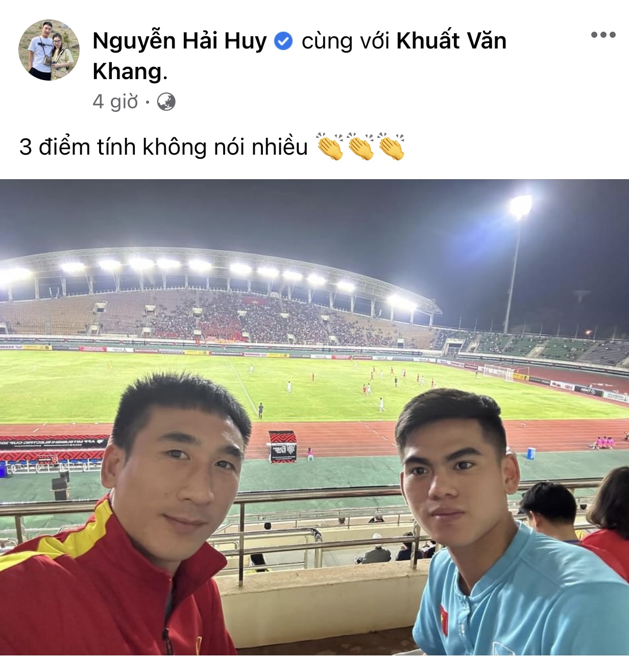 ĐT Việt Nam ăn mừng tưng bừng sau trận thắng đậm trước ĐT Lào - Ảnh 6.